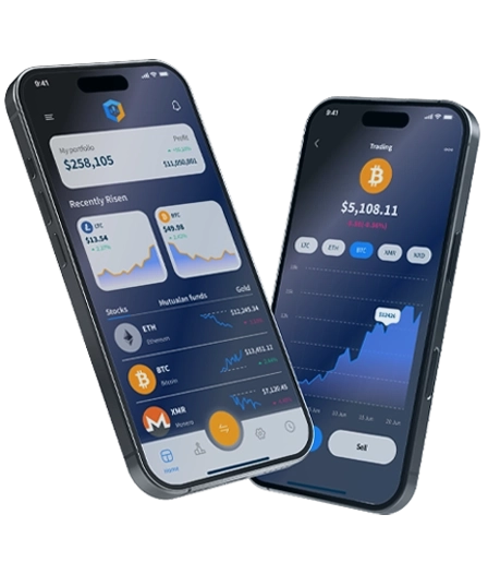 Dashboard per smartphone di BTC860 Bellarino